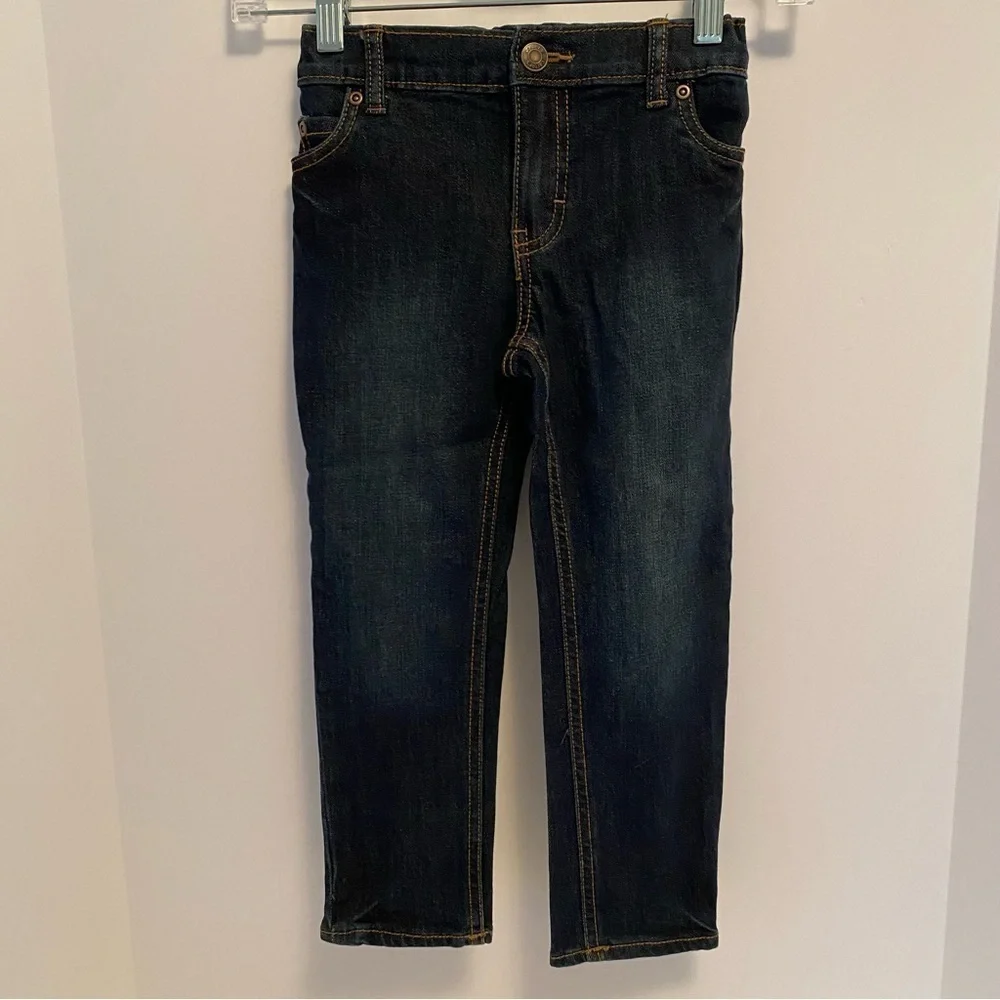 Carter's toddler boy's skinny denim blue jeans size 4T